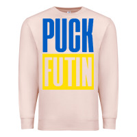 Pale Pink puck futin meme Premium Sweatshirt - linhVisuals