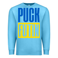 Ocean Blue puck futin meme Premium Sweatshirt - linhVisuals