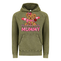 Vintage Olive my valentine is my mummy Vintage Hoodie - LillyAllenDesigns