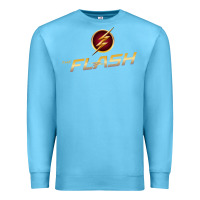 Ocean Blue the flash 02 Premium Sweatshirt - linhVisuals