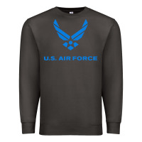 Smoke us force usaf distressed Premium Sweatshirt - linhVisuals