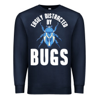 Navy entomology t  shirt entomology entomologist t  shirtby Premium Sweatshirt - linhVisuals