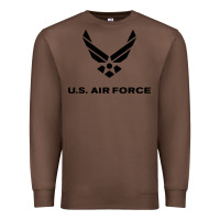 Chestnut us air force usaf distressed Premium Sweatshirt - linhVisuals