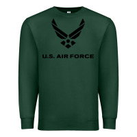 Sports Green us air force usaf distressed Premium Sweatshirt - linhVisuals