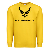 Lemon us air force usaf distressed Premium Sweatshirt - linhVisuals