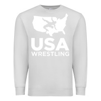 Dove Grey usa fight Premium Sweatshirt - linhVisuals