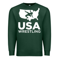 Sports Green usa fight Premium Sweatshirt - linhVisuals