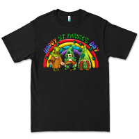 Happy St. Patrick's Day Rainbow Gnomes Premium Tee | Teevron