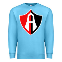 Ocean Blue Atlas Football Premium Sweatshirt - linhVisuals