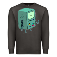 Smoke Bmo Adventure Time Premium Sweatshirt - linhVisuals