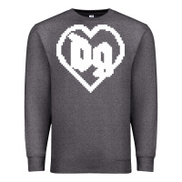 Charcoal Heather Drain Gang Premium Sweatshirt - linhVisuals