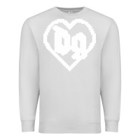 Dove Grey Drain Gang Premium Sweatshirt - linhVisuals