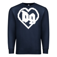 Navy Drain Gang Premium Sweatshirt - linhVisuals