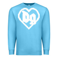 Ocean Blue Drain Gang Premium Sweatshirt - linhVisuals