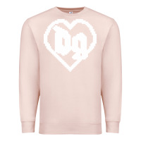Pale Pink Drain Gang Premium Sweatshirt - linhVisuals