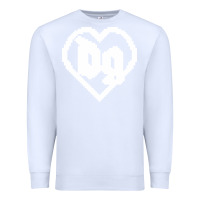 White Drain Gang Premium Sweatshirt - linhVisuals