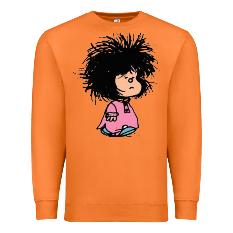 Mafalda Premium Sweatshirt by linhVisuals | Teevron