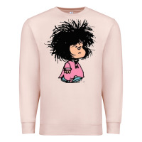 Pale Pink MAFALDA Premium Sweatshirt - linhVisuals