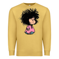 Antique Gold MAFALDA Premium Sweatshirt - linhVisuals