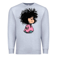 Heather Grey MAFALDA Premium Sweatshirt - linhVisuals