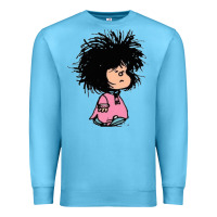 Ocean Blue MAFALDA Premium Sweatshirt - linhVisuals
