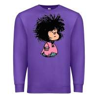 Purple MAFALDA Premium Sweatshirt - linhVisuals