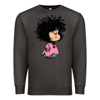 Smoke MAFALDA Premium Sweatshirt - linhVisuals