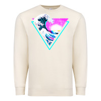 Sandshell vaporwave aesthetic Premium Sweatshirt - linhVisuals