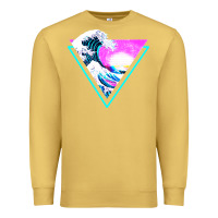 Antique Gold vaporwave aesthetic Premium Sweatshirt - linhVisuals