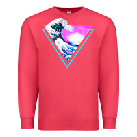Cardinal vaporwave aesthetic Premium Sweatshirt - linhVisuals