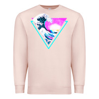 Pale Pink vaporwave aesthetic Premium Sweatshirt - linhVisuals