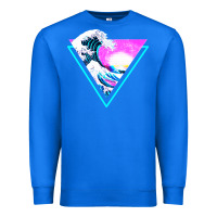 True Royal vaporwave aesthetic Premium Sweatshirt - linhVisuals