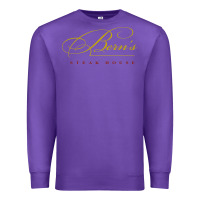 Purple berns steak house Premium Sweatshirt - linhVisuals