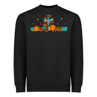 Black thankful cross pumpkin Heavyweight Sweatshirt - JahusDesignShop