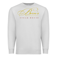 Dove Grey berns steak house Premium Sweatshirt - linhVisuals