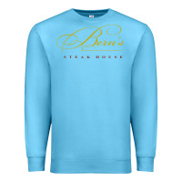 Ocean Blue berns steak house Premium Sweatshirt - linhVisuals