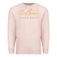 Pale Pink berns steak house Premium Sweatshirt - linhVisuals