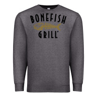 Charcoal Heather bonefish grill Premium Sweatshirt - linhVisuals