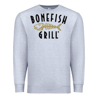Heather Grey bonefish grill Premium Sweatshirt - linhVisuals