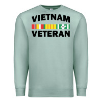 Seafoam vietnam veteran flag Premium Sweatshirt - linhVisuals