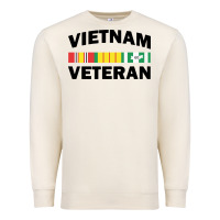 Sandshell vietnam veteran flag Premium Sweatshirt - linhVisuals
