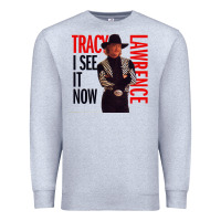 Heather Grey tracy lawrence Premium Sweatshirt - linhVisuals