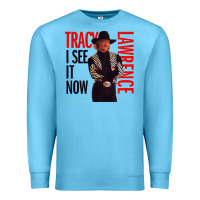Ocean Blue tracy lawrence Premium Sweatshirt - linhVisuals