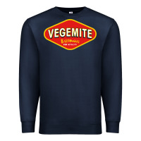 Navy vegemite Premium Sweatshirt - linhVisuals