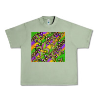 Oil Green mardi gras carnival fleur de lis Urban Heavy Tee - Jasminsmagicworld