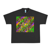 Pigment Black mardi gras carnival fleur de lis Urban Heavy Tee - Jasminsmagicworld