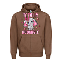 Chestnut totally adorable Zipper Hoodie - JahusDesignShop