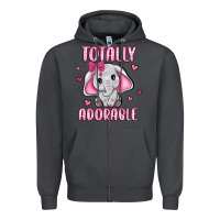 Smoke totally adorable Zipper Hoodie - JahusDesignShop
