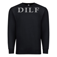 Black dilf Premium Sweatshirt - linhVisuals
