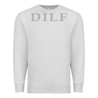 Dove Grey dilf Premium Sweatshirt - linhVisuals